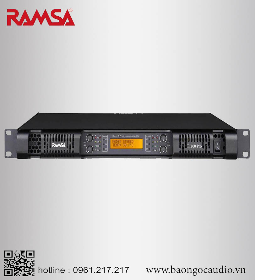 MAIN RAMSA  T1800 Pro