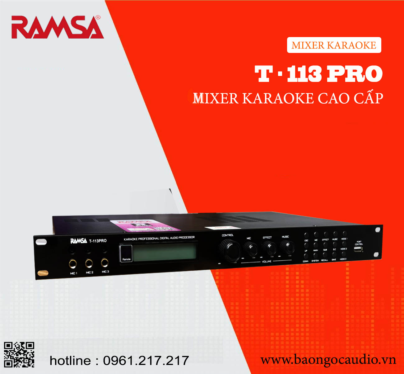 Image of Mixer RAMSA  T113 Pro